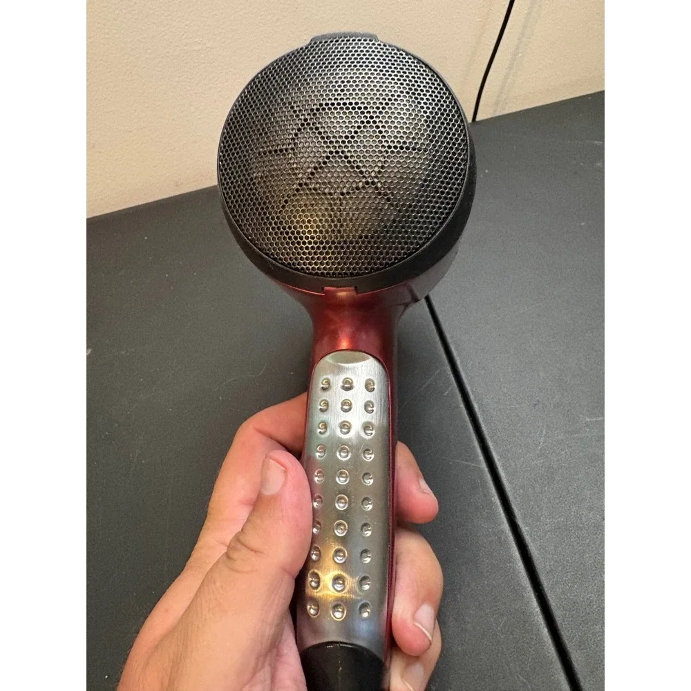 Conair Infiniti Hair Designer Blow Dryer Metallic Red Professional Styling Tool